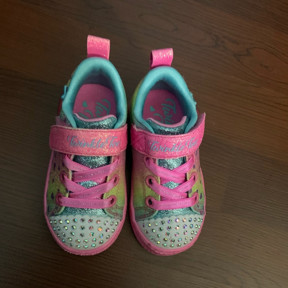 Toddler girl Skechers Twinkle Toes Shoes